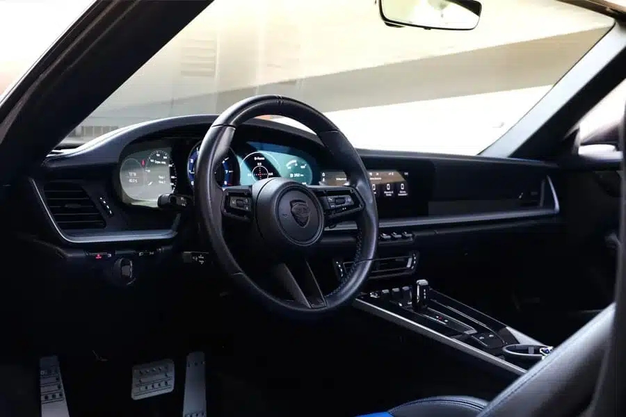 保时捷 911 Targa 迪拜内饰
