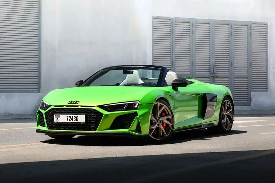 Audi R8 Spider rent dubai