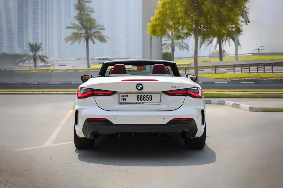 BMW 430i Cabrio rent dubai