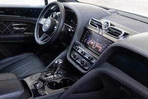 Interior of Bentley Bentayga Tifanii