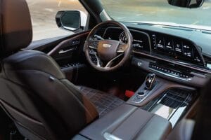 Intérieur de la CADILLAC-ESCALADE-V