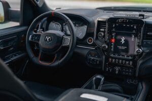 interior of dodge RAM Truck