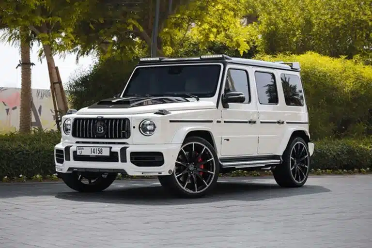 奔驰 G63 Brabus 白色