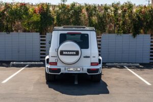 Location de Mercedes Brabus G63 blanche à Dubaï
