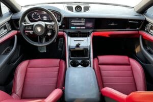 Intérieur de la Porsche Panamera