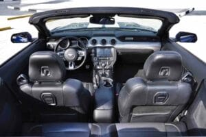 Intérieur de la Shelby Mustang