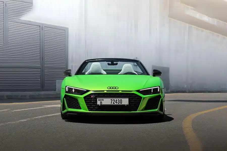 Audi R8 Spider rent dubai