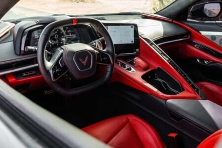 Interior of Chevrolet Corvette