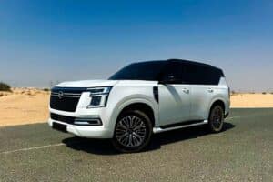 Location de Nissan Patrol modèle 2025 à Dubaï