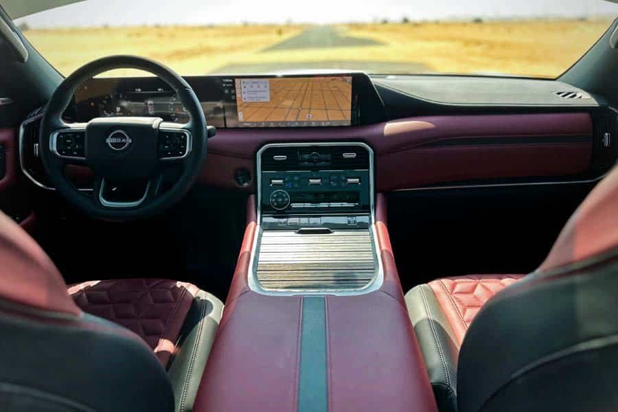 Nissan patrol interior