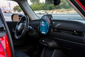 Intérieur de Mini Cooper S à louer