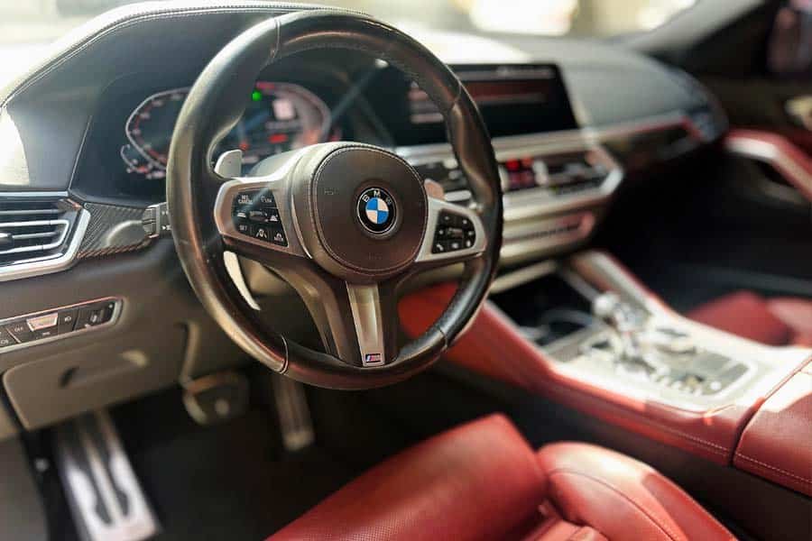 interior of bmw X^