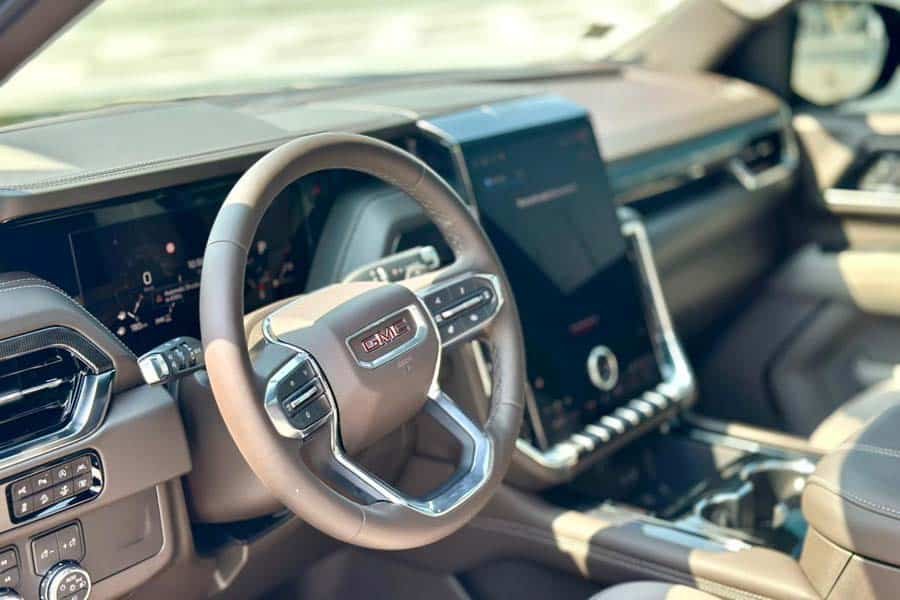 GMC Yukon interior
