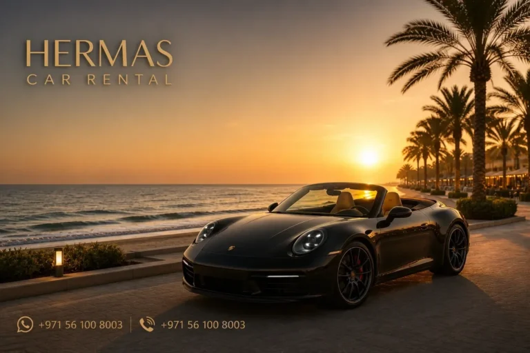 Best Convertible Car Rental Dubai for Beach Drives