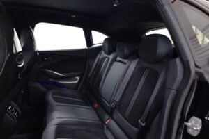 Aston Martin DBX 2024 rear seats with stitched leather